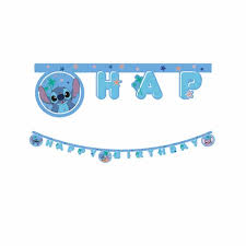 Festone Happy Birthday Stitch