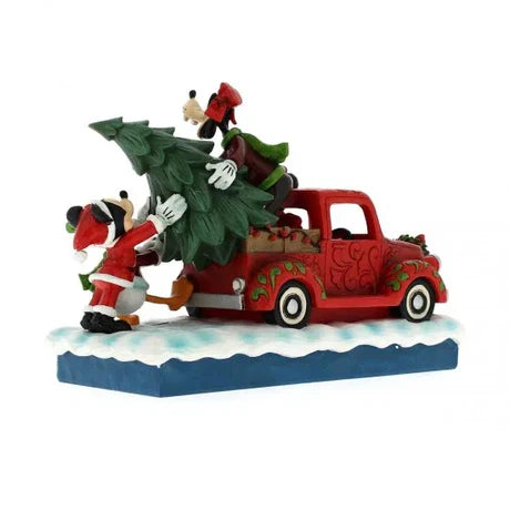 Truck camion topolino e friends con albero