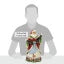 Babbo Natale con ghirlanda
